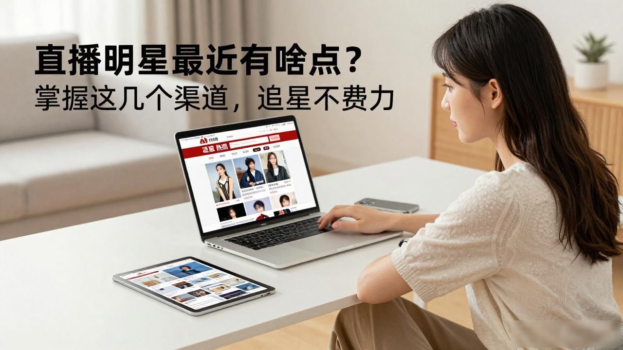 直播明星最近有啥热点？掌握这几个渠道，追星不费力