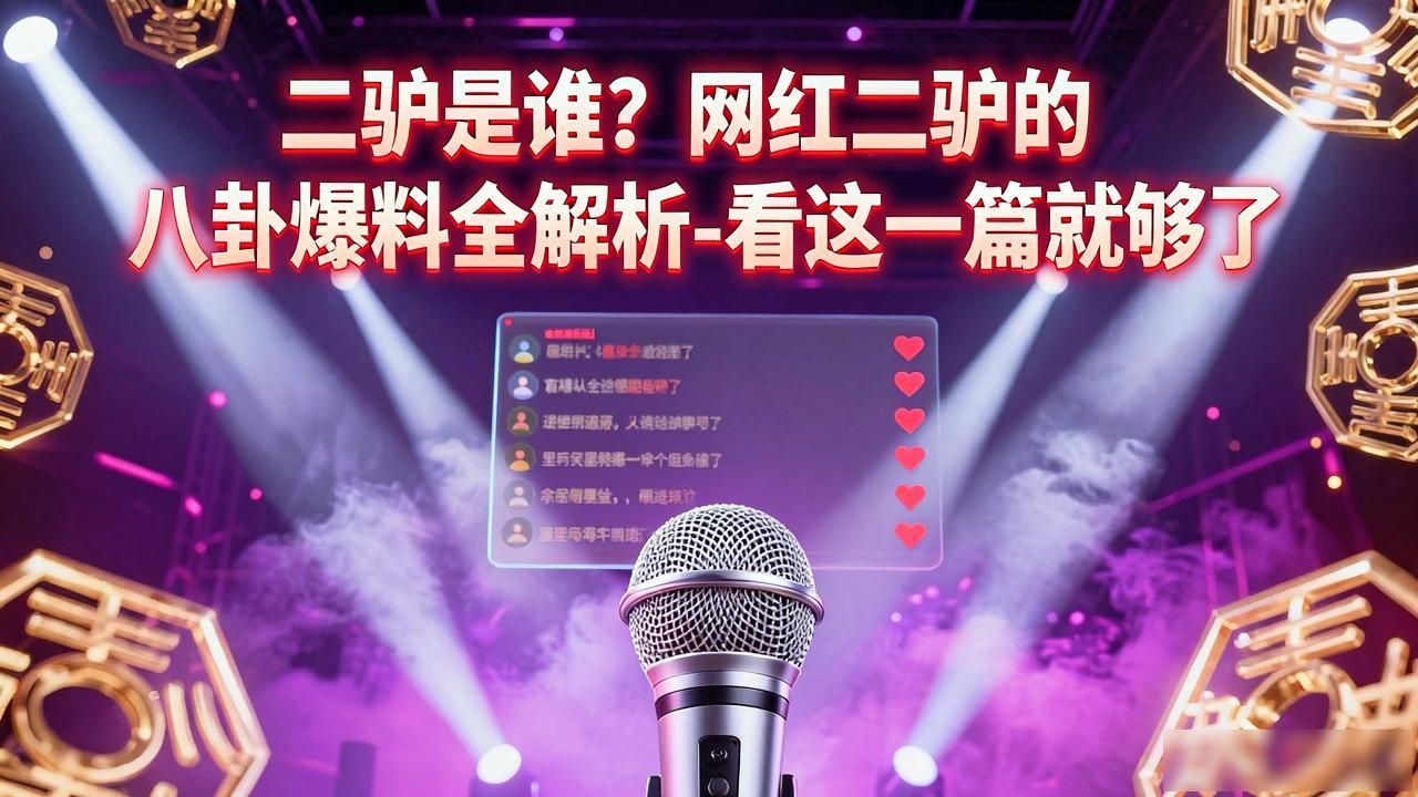 二驴是谁？网红二驴的八卦爆料全解析-看这一篇就够了